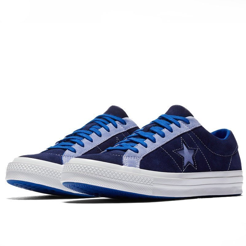 Converse Boty Panské One Star Carnival Blue Low Top pair