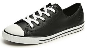 Converse Chuck Taylor All Star Dainty Ox Leather Black