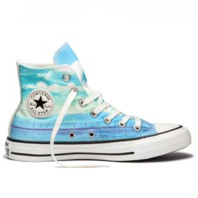 Converse boty Chuck Taylor All Star Spray Paint Blue right
