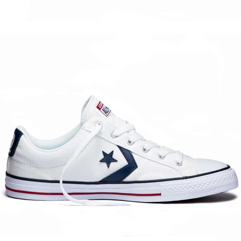 Converse boty Star Player OX White Navy right