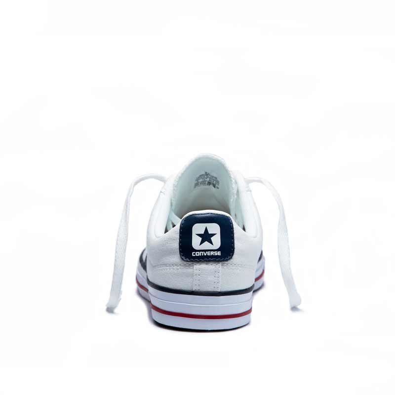 Converse boty Star Player OX White Navy back
