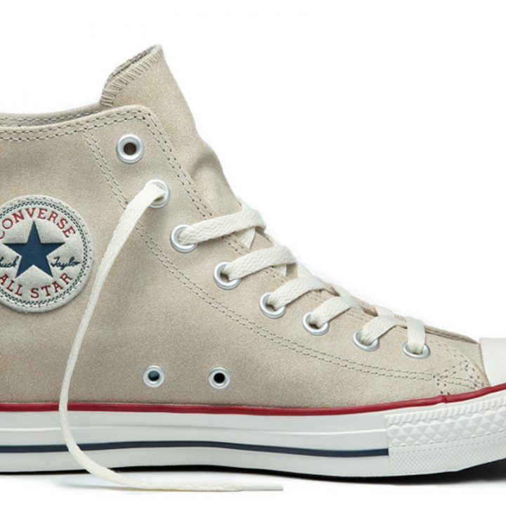 Converse boty Chuck Taylor All Star Suede Portrait Gray main