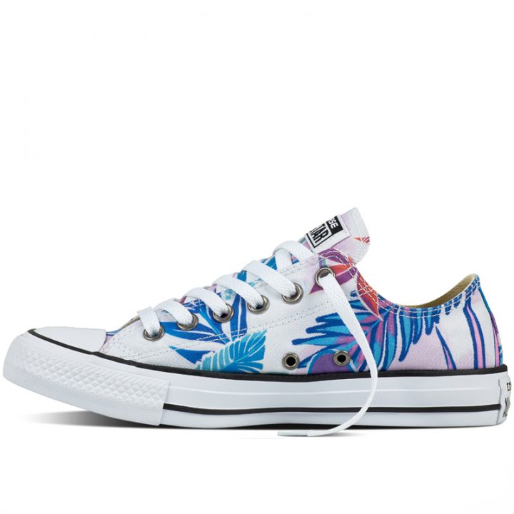 Converse boty Chuck Taylor All Star low Tropical Print left