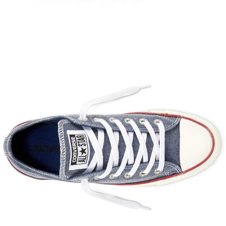 Boty Converse Chuck Taylor All Star Stone Wash Ox Navy top