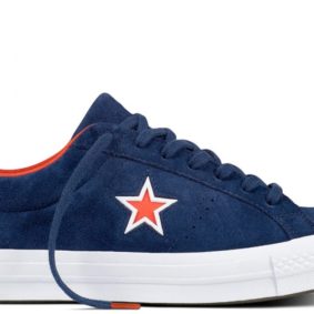 Boty Converse One Star Suede Modler Star Navy main