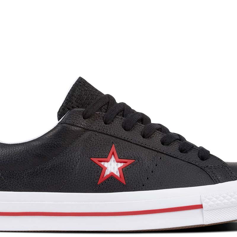 Converse boty One Star Ox Leather Black main