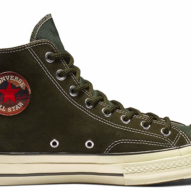 Converse boty Chuck Taylor All Star 70 Base Camp Suede High Top Utility Green main
