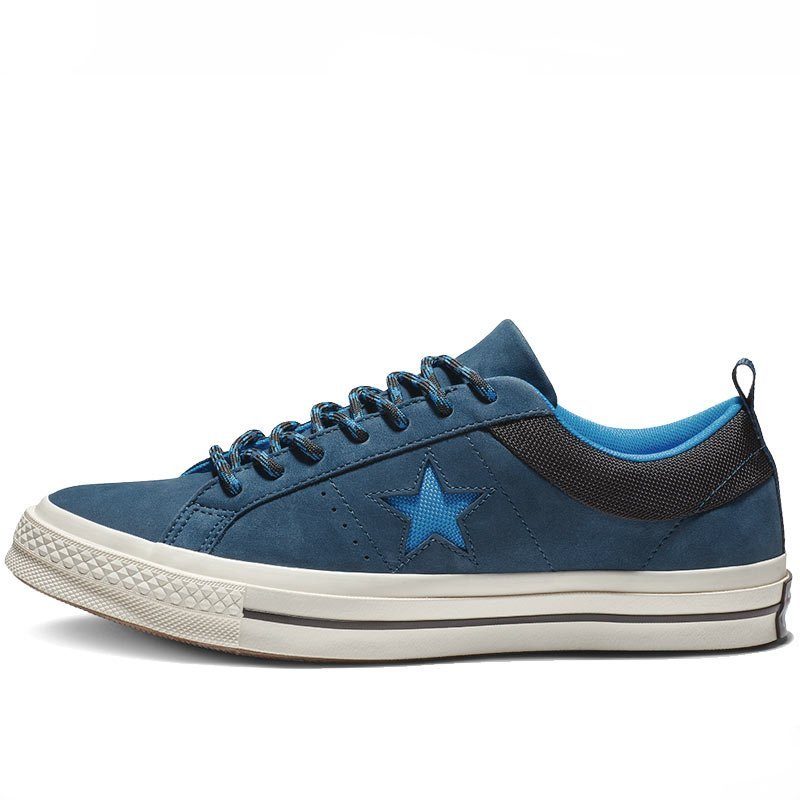 Converse One Star Sierra Leather Blue 