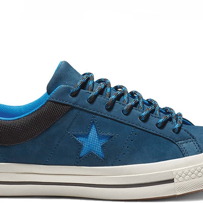 Converse boty One Star Sierra Leather Low Top Blue Fir main