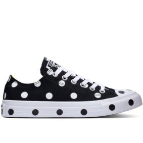Converse boty Chuck Taylor All Star Dots Black Low right