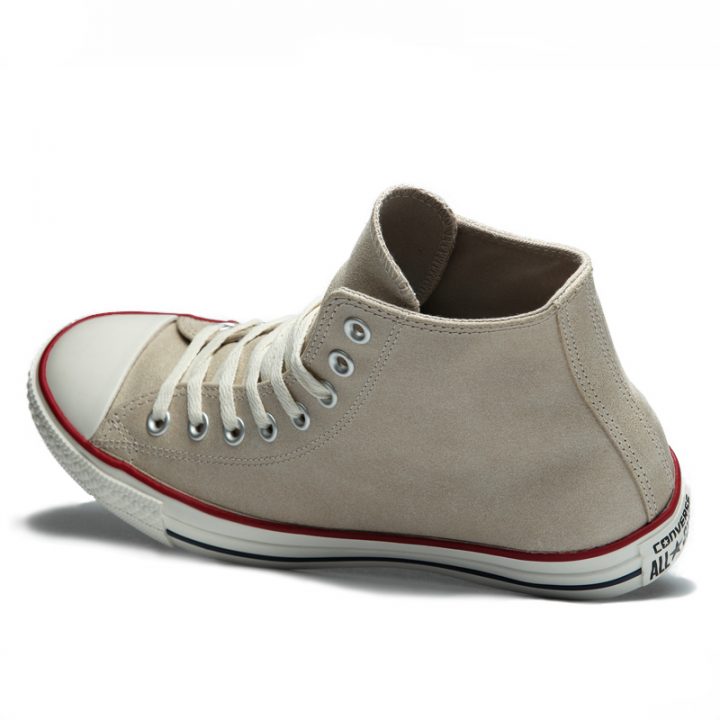 Converse boty Chuck Taylor All Star Suede Portrait Gray