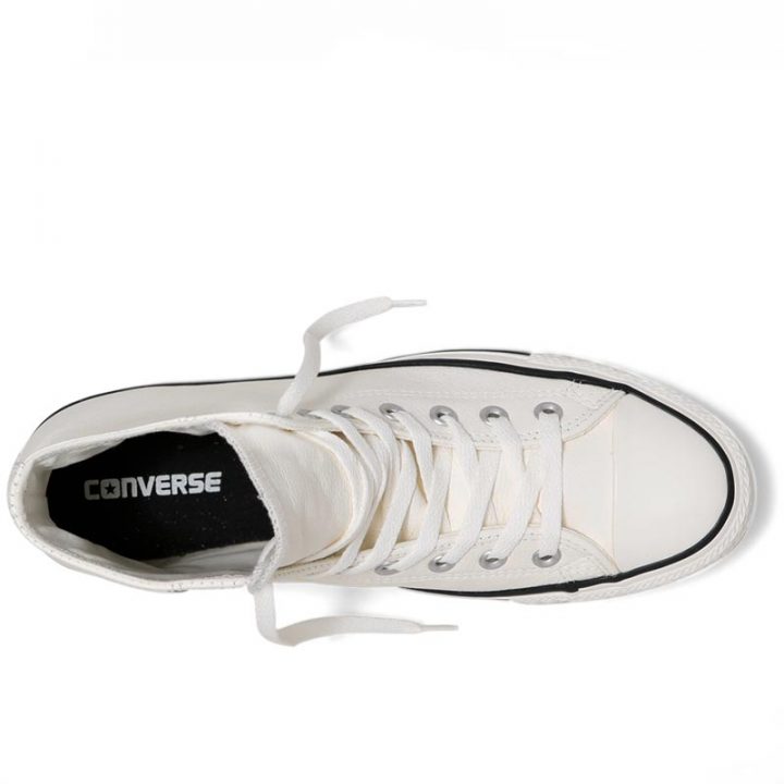 Converse boty Chuck Taylor Tumbled Leather Egret
