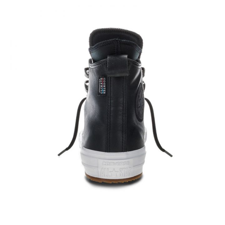 Converse boty Chuck Taylor WP Boot Leather Black back