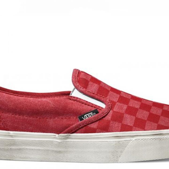 Vans boty Classic Slip-on Overwashed Red main