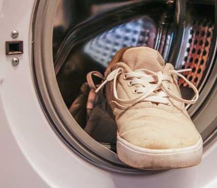 Péče o boty - vyčištění v pračce
