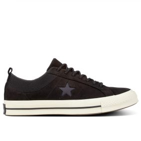 Converse boty One Star Sierra Low Top Black right